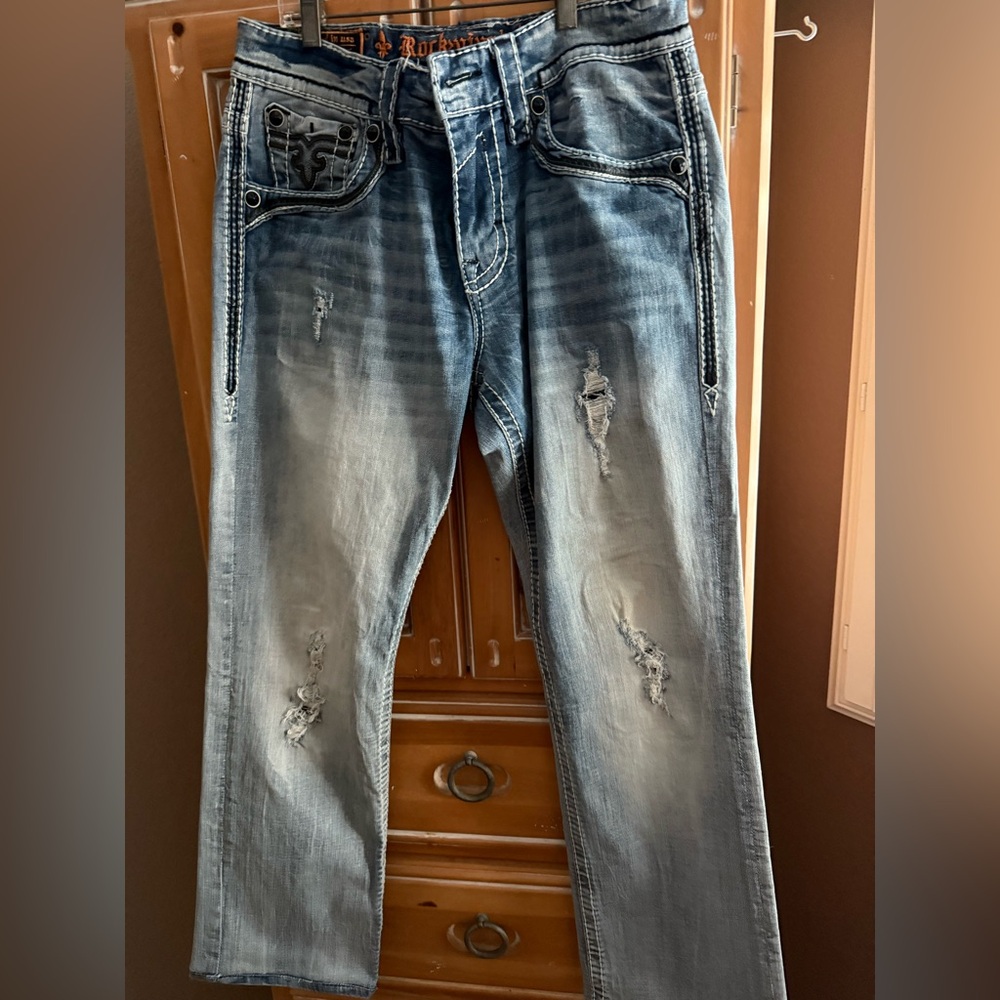 Men’s Rock Revival Jeans size 33